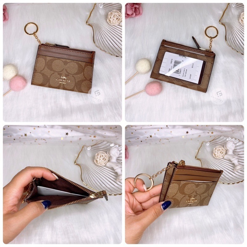 美國代購🇺🇸台灣現貨 Coach 卡片零錢包 鑰匙圈零錢包-細節圖10