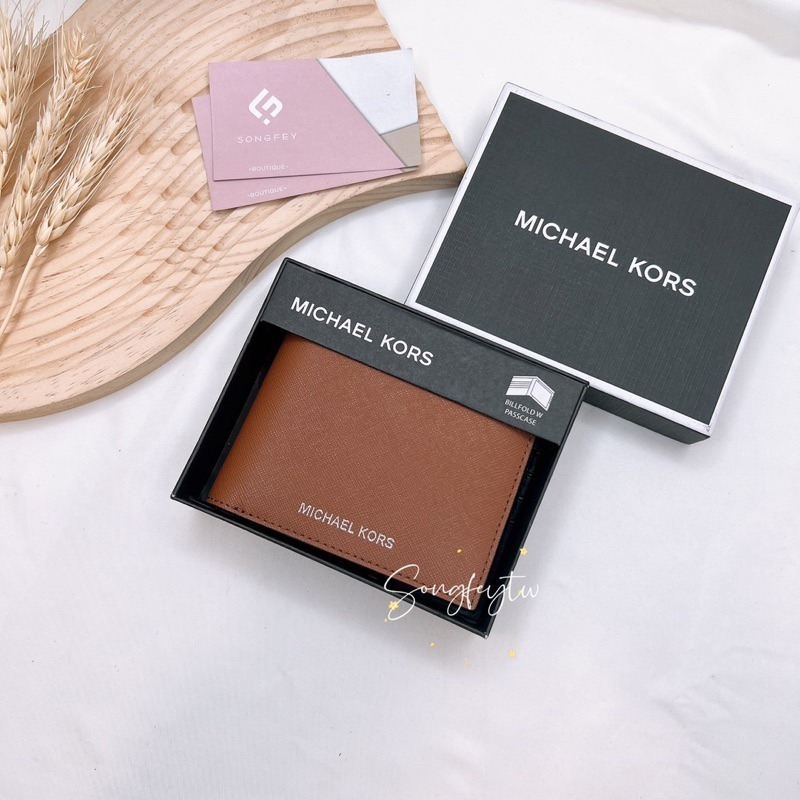 美國代購🇺🇸台灣現貨 Michael Kors｜MK ID卡 男短夾 禮盒組-細節圖2