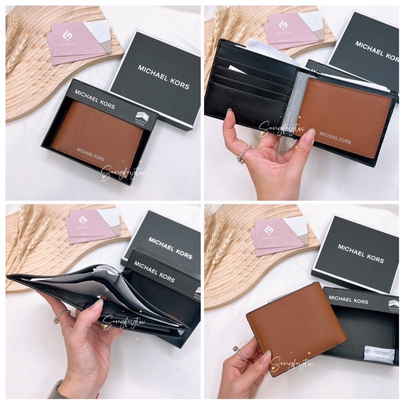 美國代購🇺🇸台灣現貨 Michael Kors｜MK ID卡 男短夾 禮盒組-細節圖6