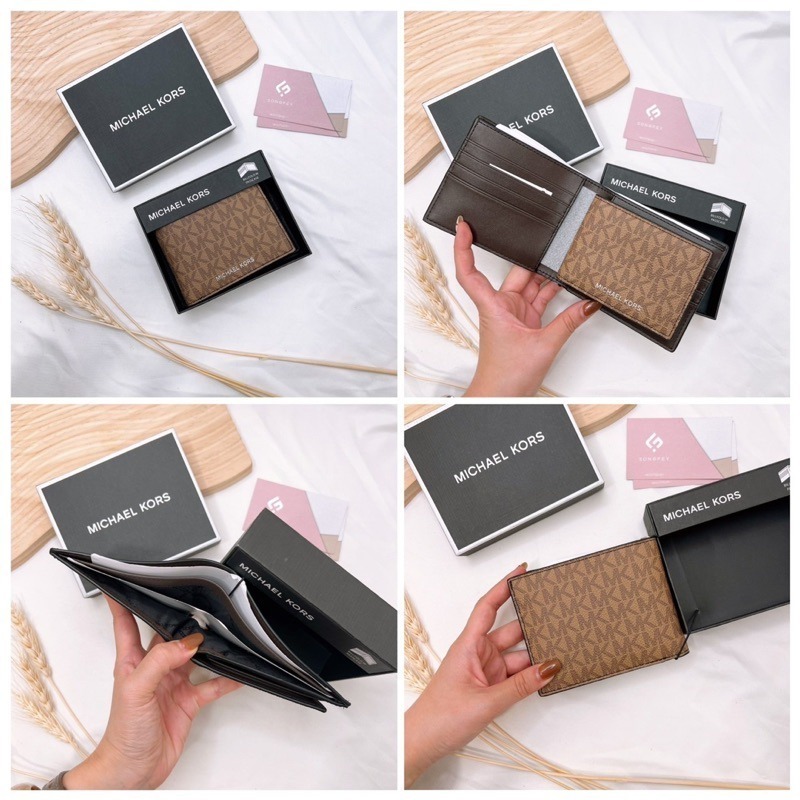 美國代購🇺🇸台灣現貨 Michael Kors｜MK ID卡 男短夾 禮盒組-細節圖9