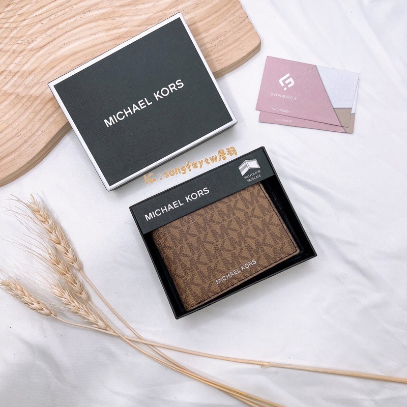 美國代購🇺🇸台灣現貨 Michael Kors｜MK ID卡 男短夾 禮盒組-細節圖10