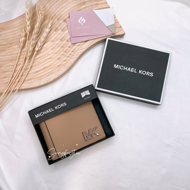 美國代購🇺🇸台灣現貨 Michael Kors｜MK 8卡 男短夾禮盒組-細節圖5