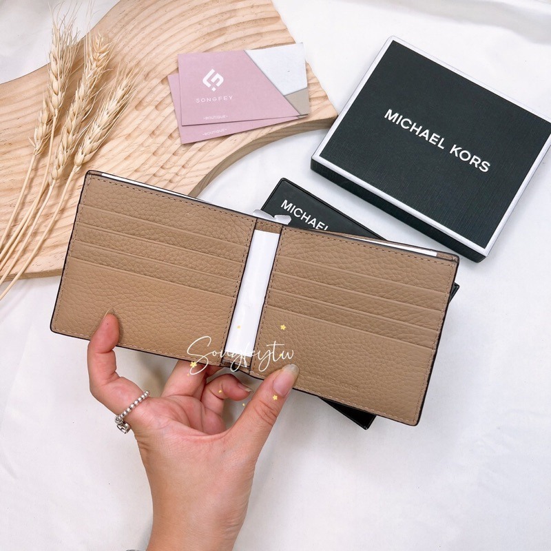美國代購🇺🇸台灣現貨 MK 8卡男短夾禮盒組 父親節 情人節-細節圖3