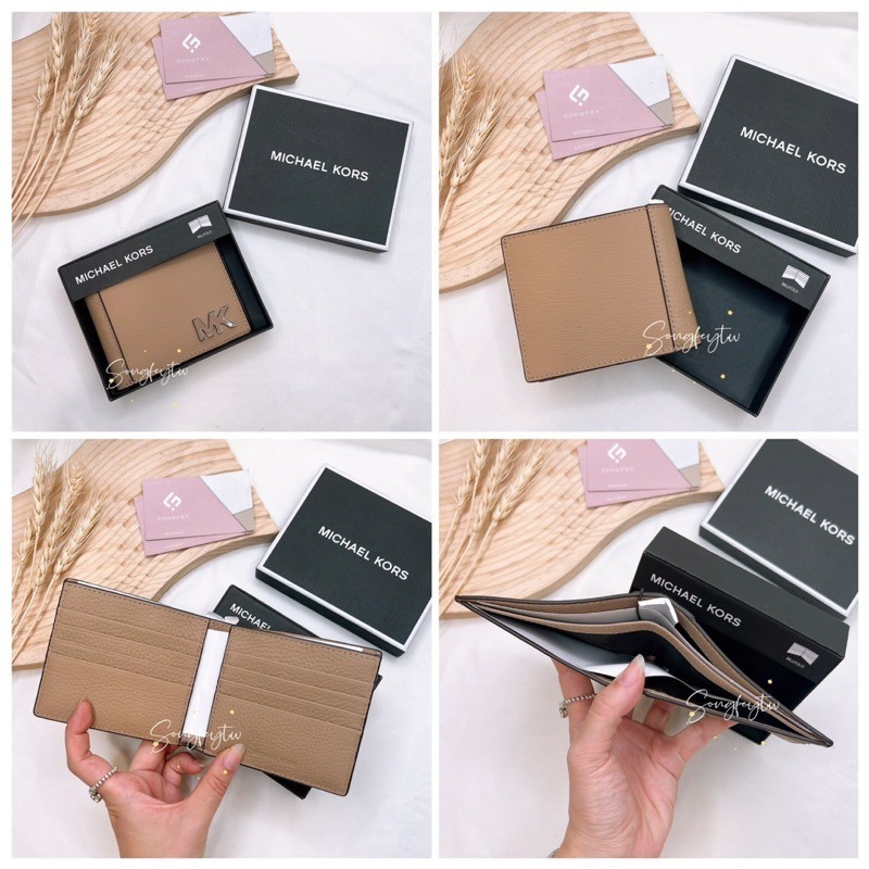 美國代購🇺🇸台灣現貨 MK 8卡男短夾禮盒組 父親節 情人節-細節圖7