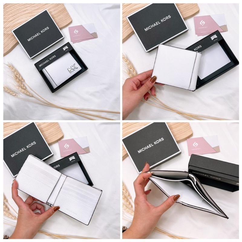 美國代購🇺🇸台灣現貨 MK 8卡男短夾禮盒組 父親節 情人節-細節圖8
