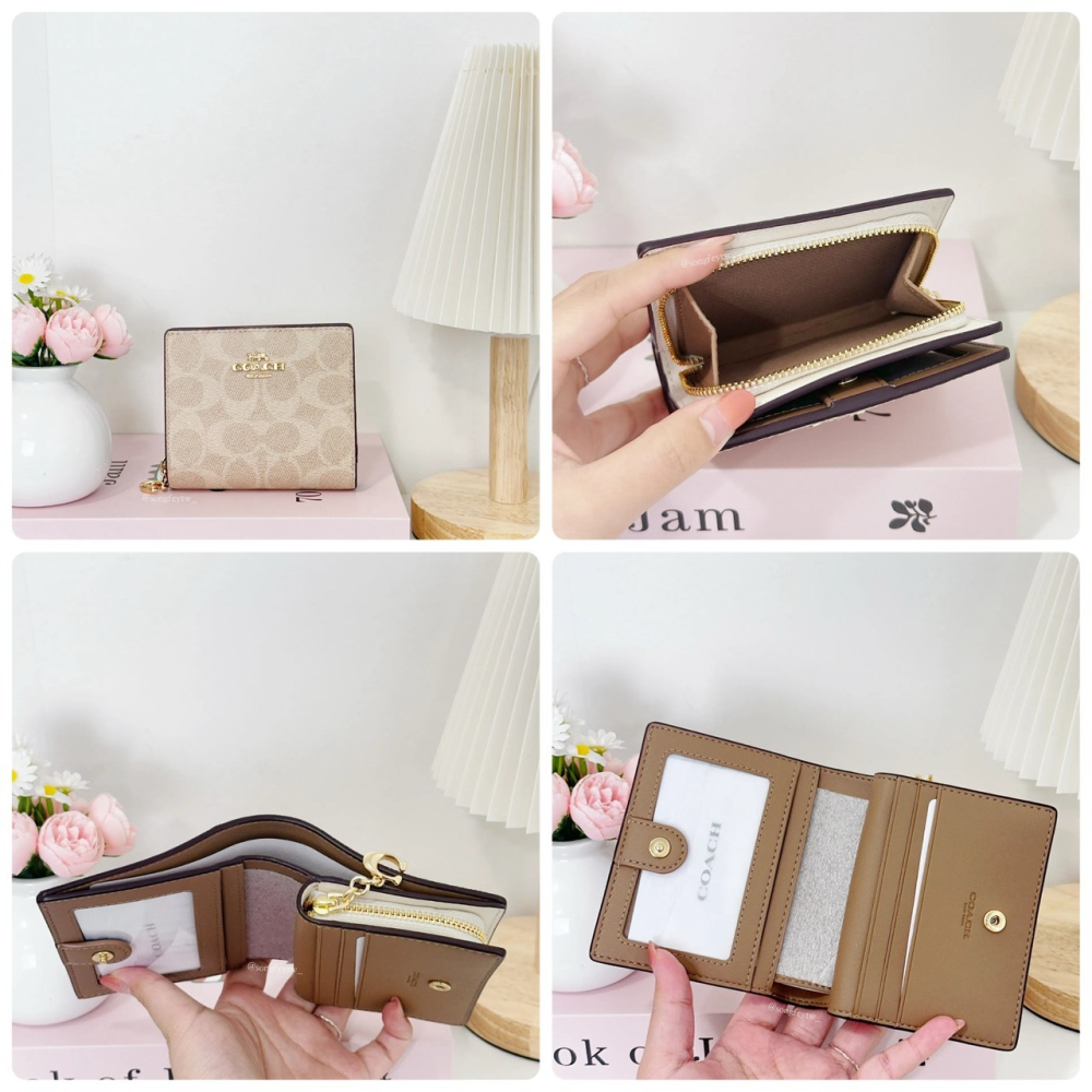 美國代購🇺🇸台灣現貨 Coach C字 拉鍊短夾-細節圖5