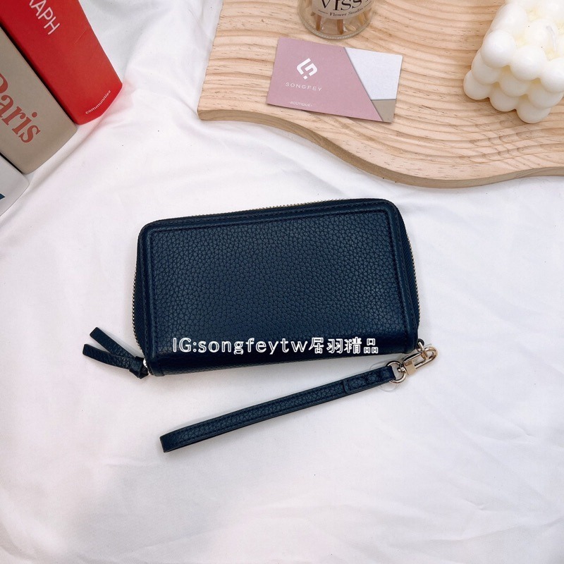 美國代購🇺🇸台灣現貨 Tory Burch｜TB THEA 手掛拉鍊中長夾-細節圖3