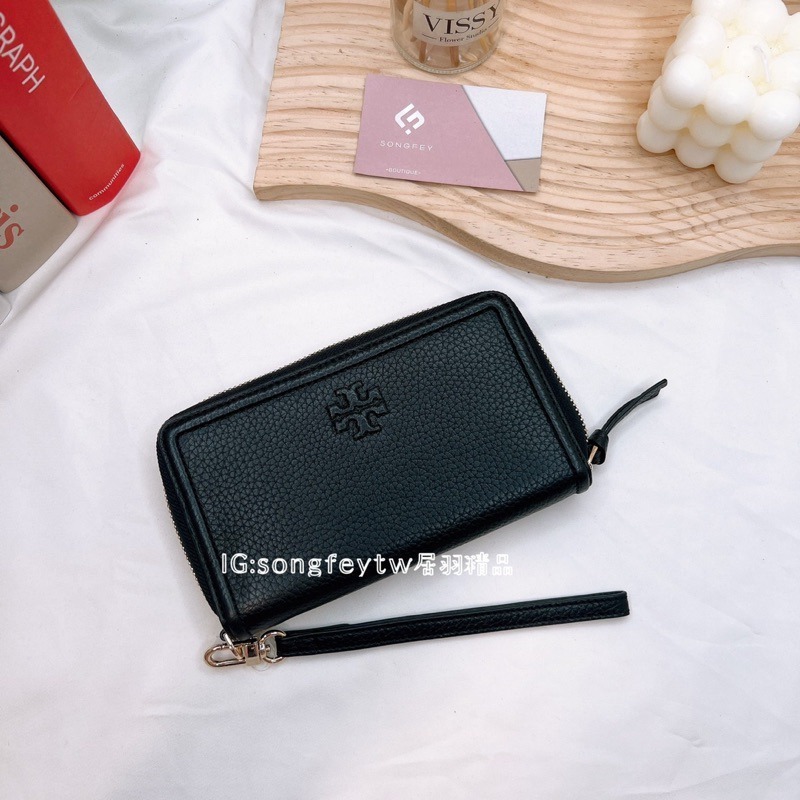 美國代購🇺🇸台灣現貨 Tory Burch｜TB THEA 手掛拉鍊中長夾-細節圖7