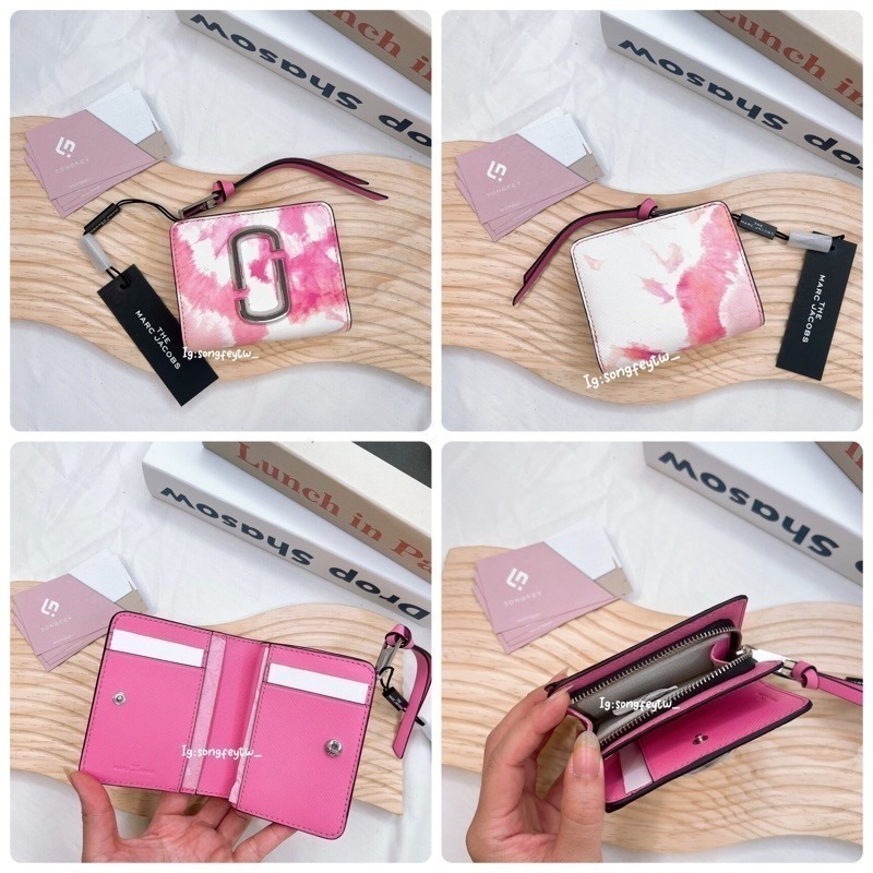 美國代購 台灣現貨 Marc Jacobs｜MJ 專櫃 暈染款短夾-細節圖2