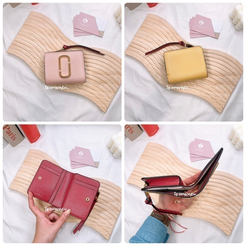 美國代購 台灣現貨 Marc Jacobs｜MJ 專櫃 暈染款短夾-細節圖4