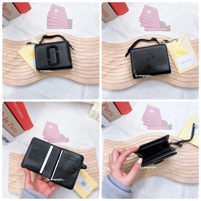 美國代購 台灣現貨 Marc Jacobs｜MJ 專櫃 暈染款短夾-細節圖6