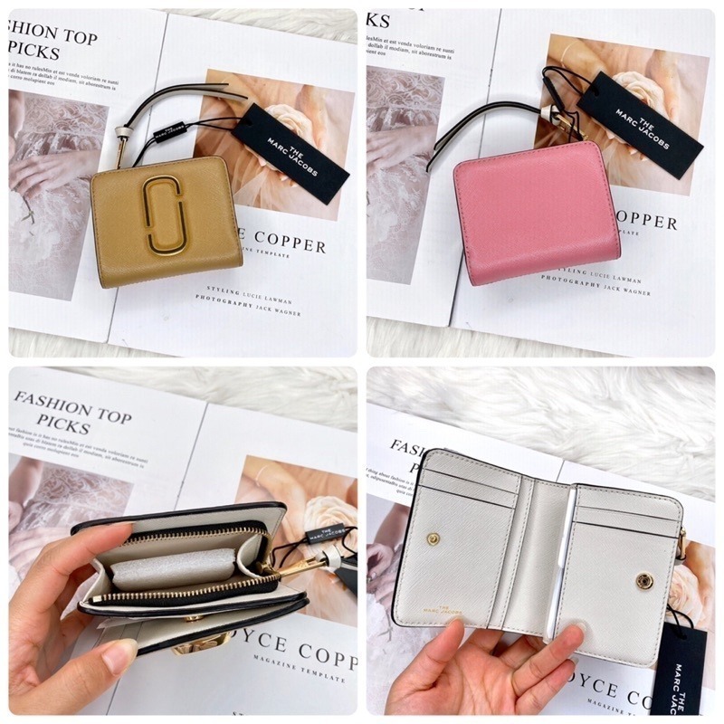 美國代購 台灣現貨 Marc Jacobs｜MJ 專櫃 暈染款短夾-細節圖8