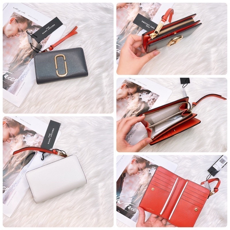 美國代購🇺🇸台灣現貨 Marc Jacobs 專櫃款扣式中夾 兩折中夾-細節圖5