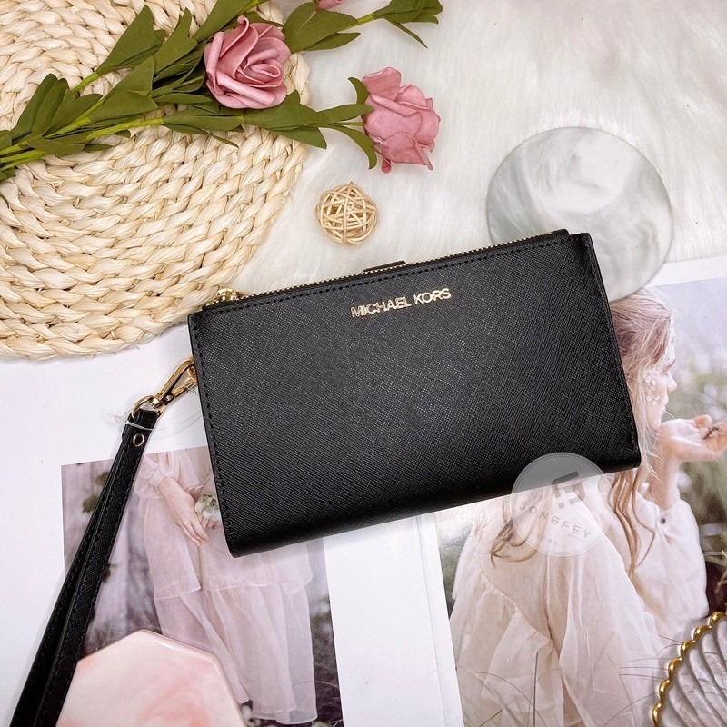 美國代購🇺🇸台灣現貨 Michael Kors｜MK 手掛帶 多功能中長夾-細節圖7