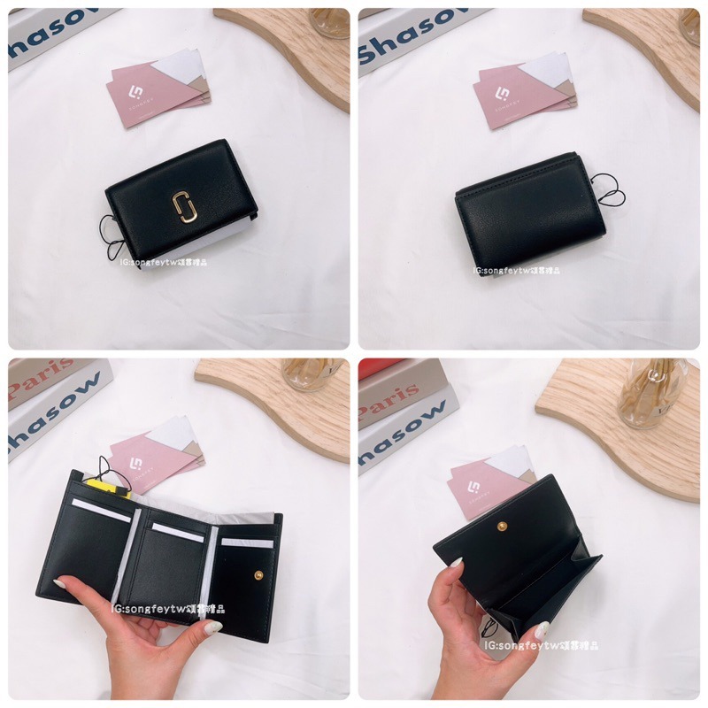 美國代購🇺🇸台灣現貨 MJ 專櫃款 三折短夾-細節圖5