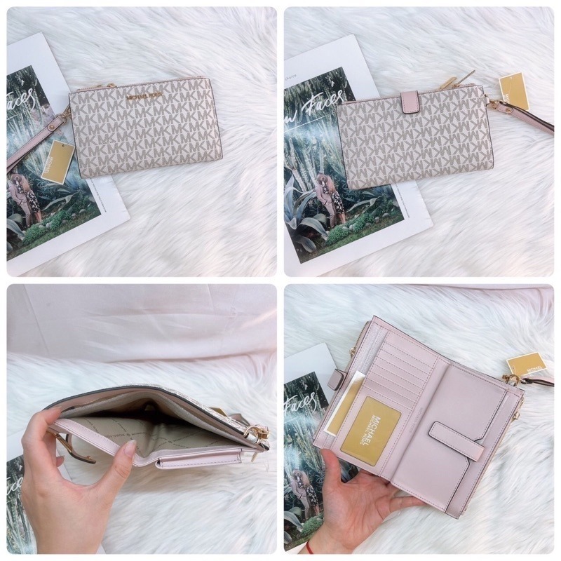 美國代購🇺🇸台灣現貨 Michael Kors｜MK 手掛帶 多功能中長夾-細節圖5