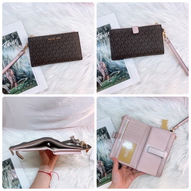 美國代購🇺🇸台灣現貨 Michael Kors｜MK 手掛帶 多功能中長夾-細節圖10