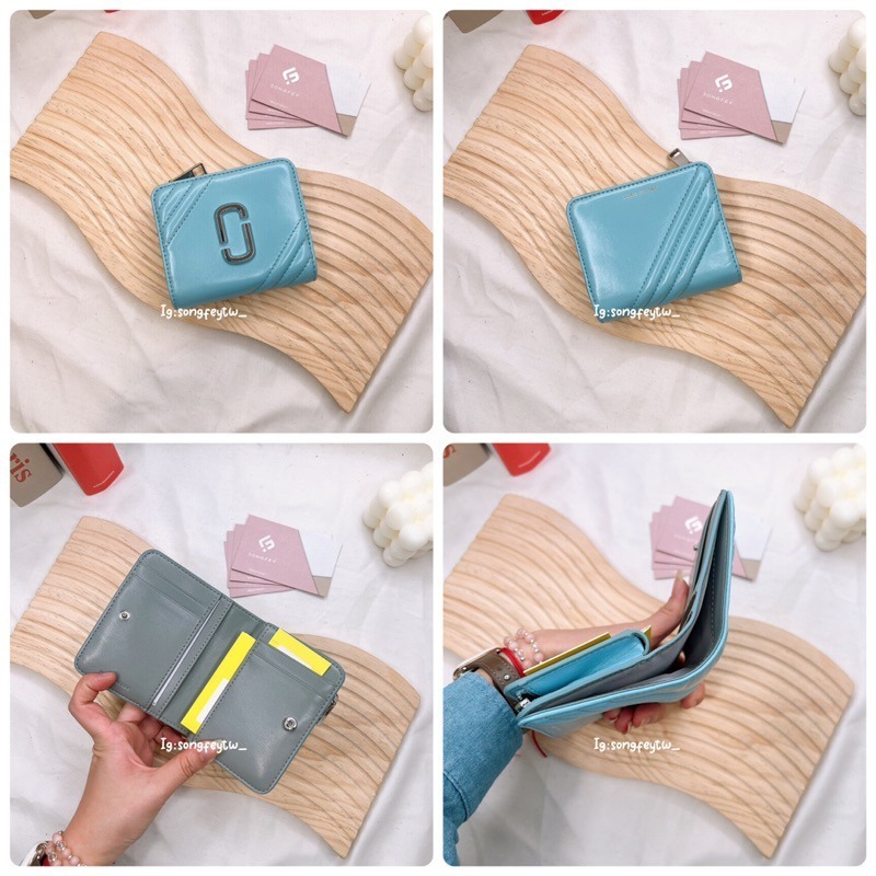 美國代購🇺🇸台灣現貨 Marc Jacobs｜MJ 專櫃款 羊皮短夾-細節圖5