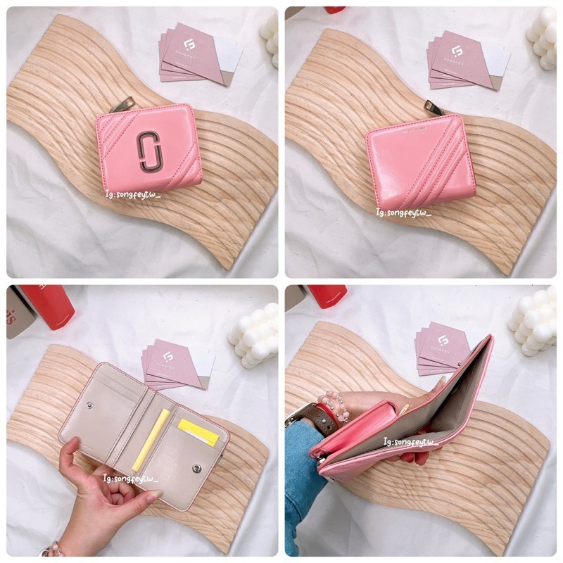 美國代購🇺🇸台灣現貨 Marc Jacobs｜MJ 專櫃款 羊皮短夾-細節圖7