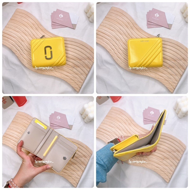 美國代購🇺🇸台灣現貨 Marc Jacobs｜MJ 專櫃款 羊皮短夾-細節圖9