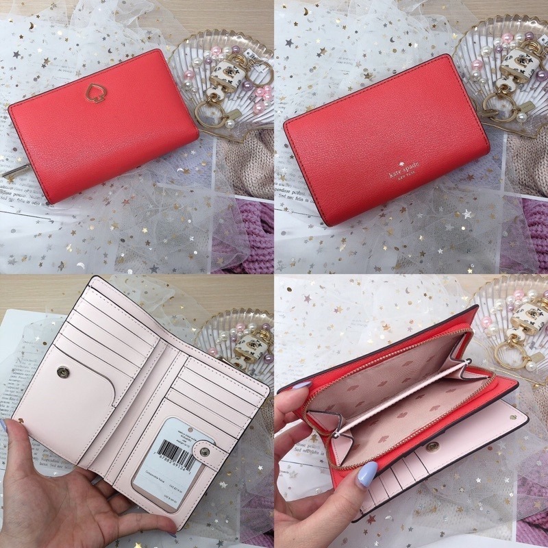 美國代購🇺🇸台灣現貨 kate spade 扣式中夾-細節圖8