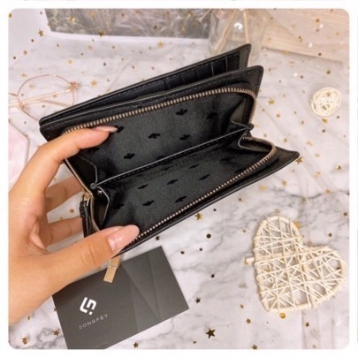 美國代購🇺🇸台灣現貨 Kate spade｜KS 經典扣式中夾-細節圖4