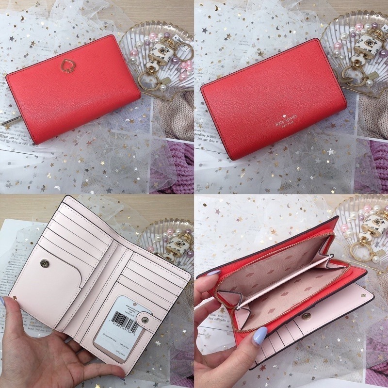 美國代購🇺🇸台灣現貨 Kate spade｜KS 經典扣式中夾-細節圖8