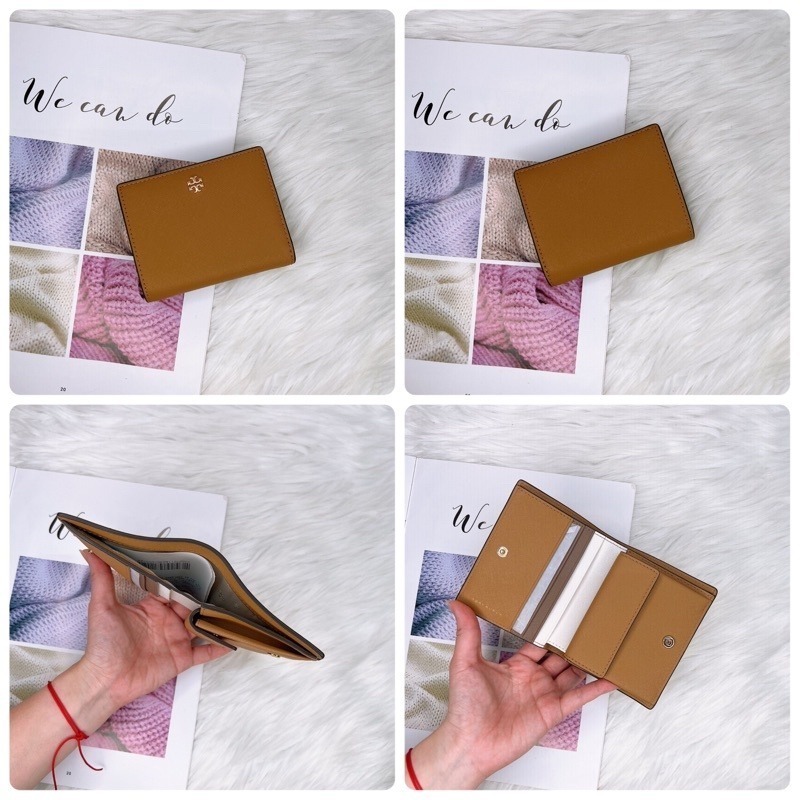 美國代購🇺🇸台灣現貨Tory Burch｜TB 薄款 兩折短夾-細節圖8