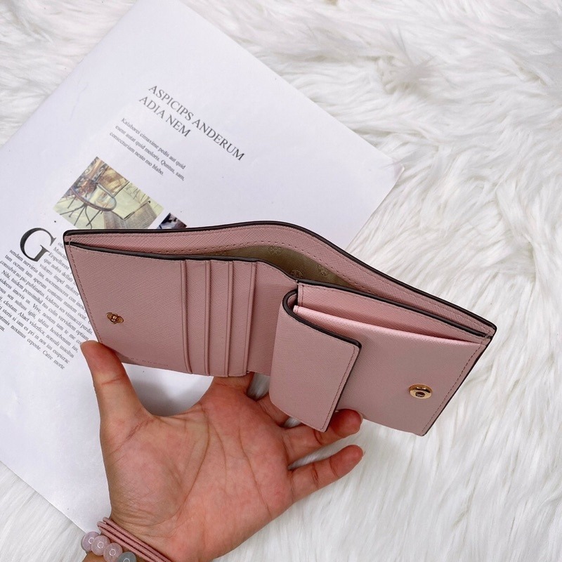 美國代購🇺🇸台灣現貨 Tory Burch 撞色兩折短夾-細節圖3