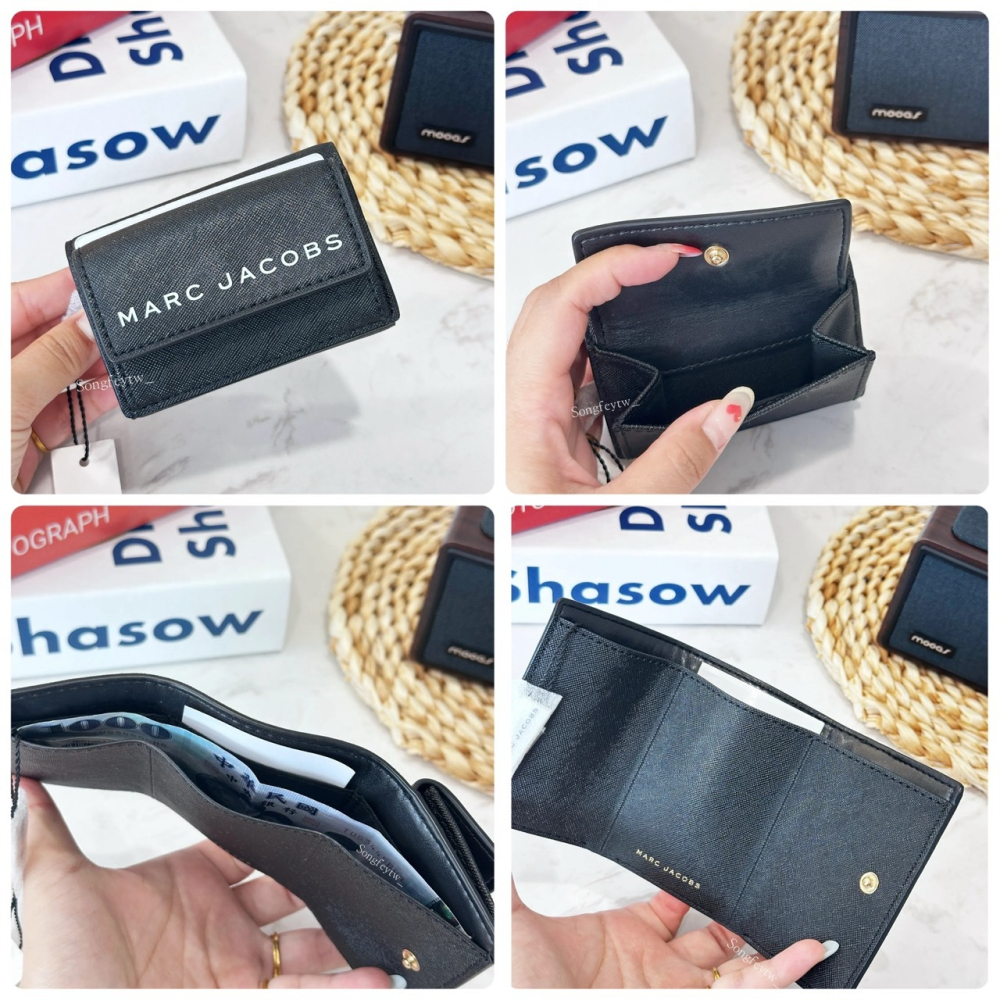 美國代購🇺🇸台灣現貨 Marc Jacobs｜MJ 迷你短夾-細節圖6