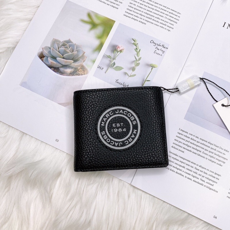 美國代購 台灣現貨 Marc Jacobs｜MJ 男款 對開短夾-細節圖9