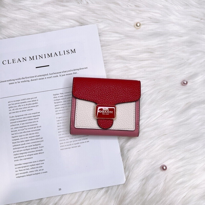 美國代購🇺🇸台灣現貨 Coach 方塊短夾 兩折短夾-細節圖6