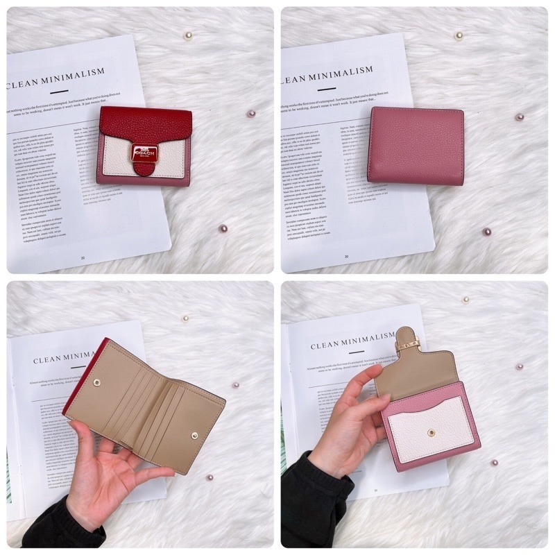 美國代購🇺🇸台灣現貨 Coach 方塊短夾 兩折短夾-細節圖7