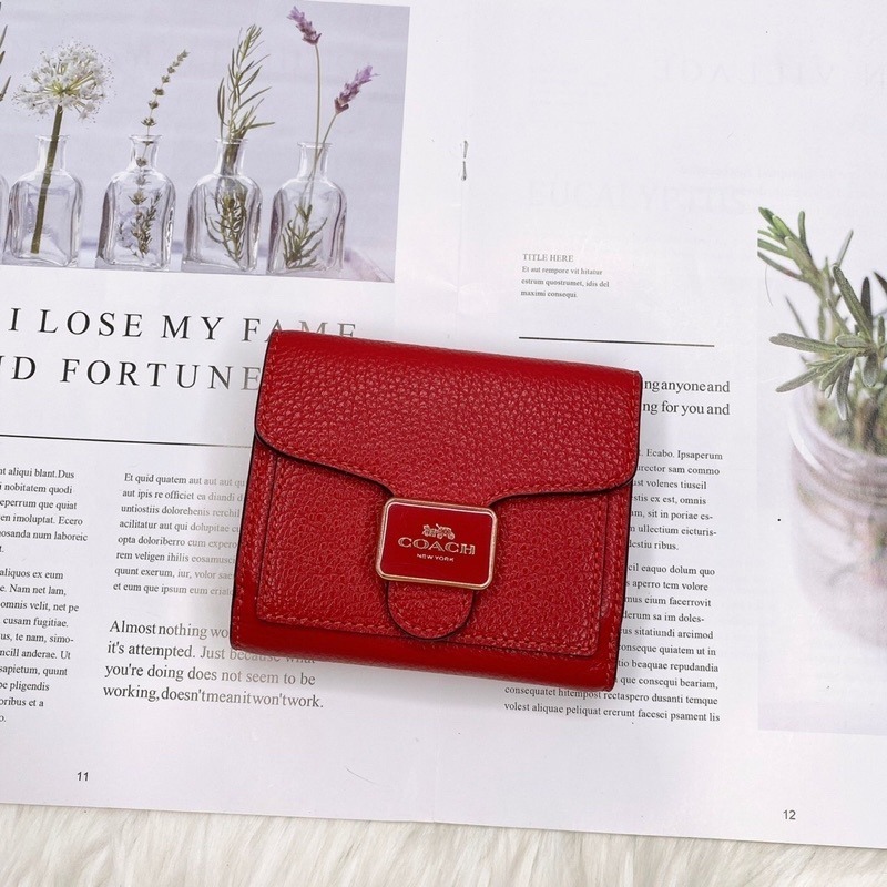 美國代購🇺🇸台灣現貨 Coach 方塊短夾 兩折短夾-細節圖8