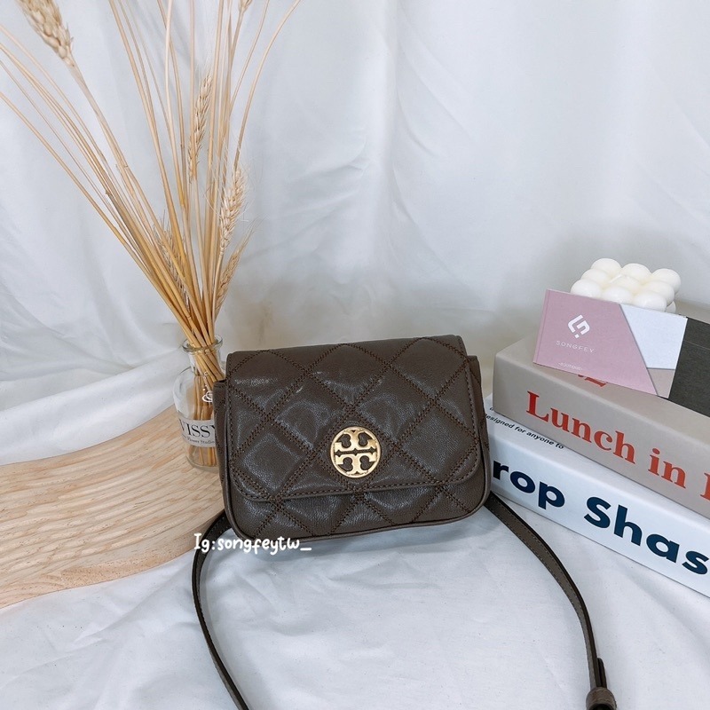 美國代購🇺🇸台灣現貨 Tory Burch｜TB Willa 鍊條 胸包 腰包 斜背包-細節圖2