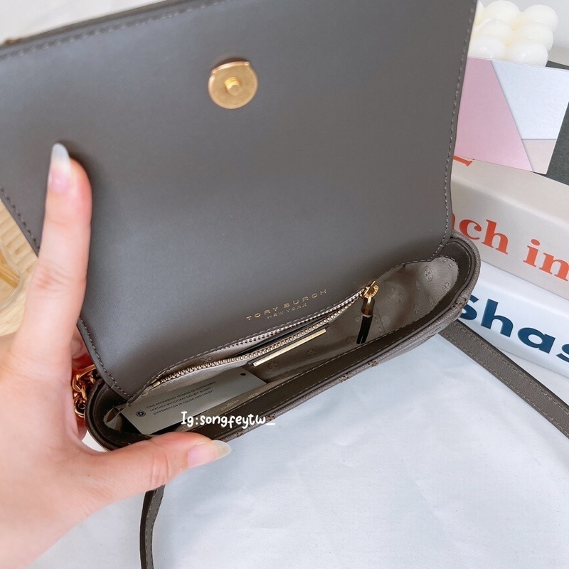 美國代購🇺🇸台灣現貨 Tory Burch｜TB Willa 鍊條 胸包 腰包 斜背包-細節圖3
