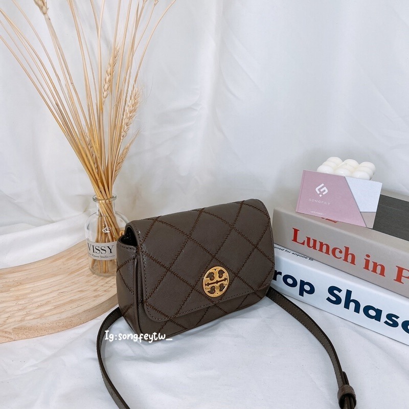 美國代購🇺🇸台灣現貨 Tory Burch｜TB Willa 鍊條 胸包 腰包 斜背包-細節圖4
