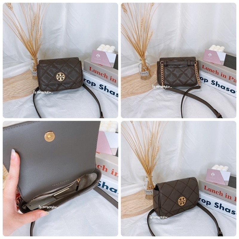 美國代購🇺🇸台灣現貨 Tory Burch｜TB Willa 鍊條 胸包 腰包 斜背包-細節圖6