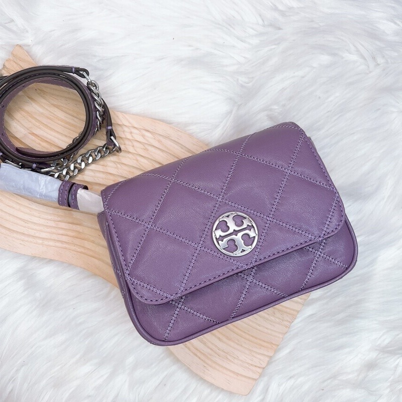 美國代購🇺🇸台灣現貨 Tory Burch｜TB Willa 鍊條 胸包 腰包 斜背包-細節圖7