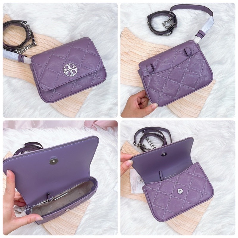 美國代購🇺🇸台灣現貨 Tory Burch｜TB Willa 鍊條 胸包 腰包 斜背包-細節圖8
