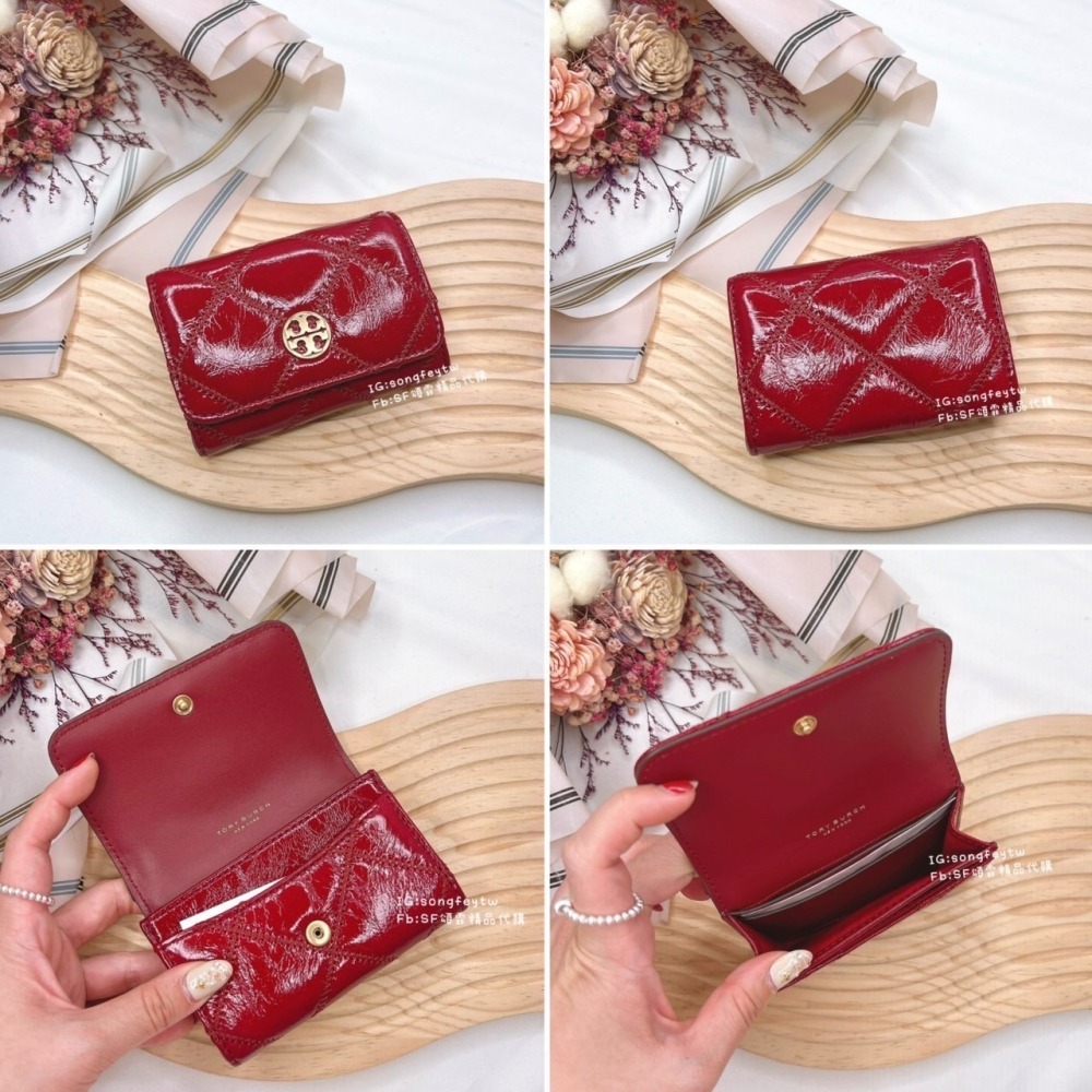 美國代購🇺🇸台灣現貨 Tory Burch 卡片包 零錢包 Willa 系列-細節圖8