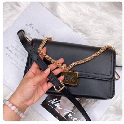 美國代購🇺🇸台灣現貨 MICHAEL KORS SONIA系列 簍空磁釦翻蓋鍊帶信封包-細節圖6