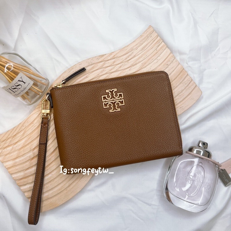 美國代購🇺🇸台灣現貨 Tory Burch 大金logo 大手拿-細節圖7