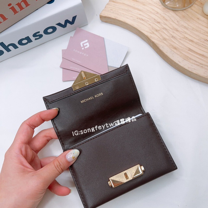 美國代購🇺🇸台灣現貨 MK 專櫃款 cece 卡片包 名片夾 零錢包-細節圖3