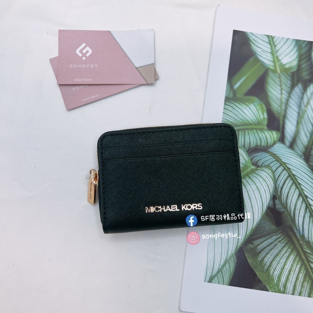 美國代購🇺🇸台灣現貨 Michael Kors｜MK ㄇ型拉鍊零錢包-細節圖2
