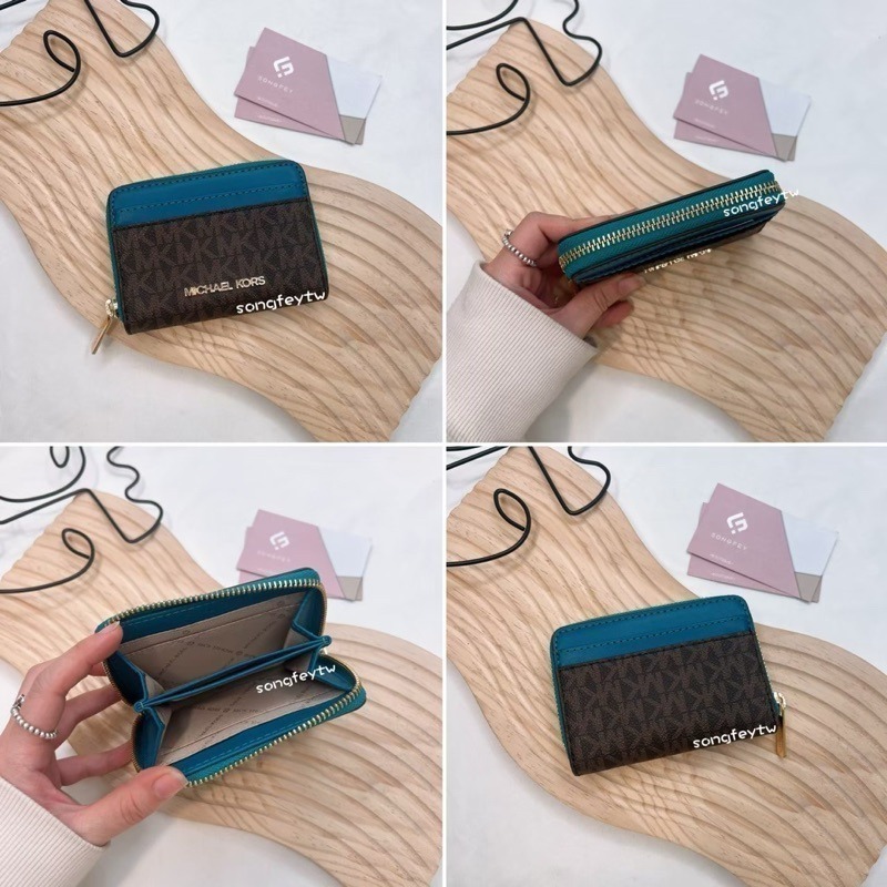 美國代購🇺🇸台灣現貨 Michael Kors｜MK ㄇ型拉鍊零錢包-細節圖5