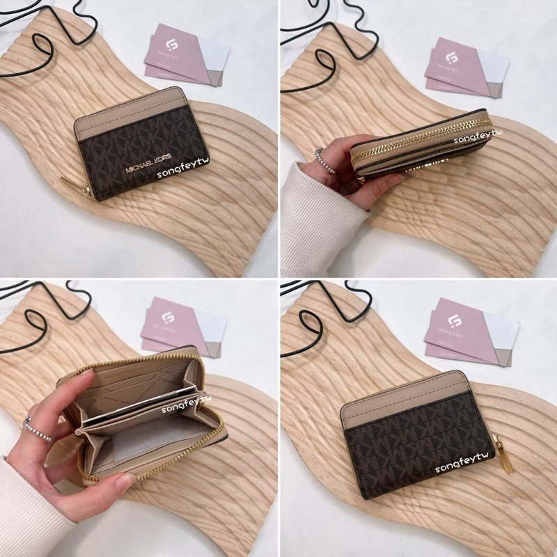 美國代購🇺🇸台灣現貨 Michael Kors｜MK ㄇ型拉鍊零錢包-細節圖10