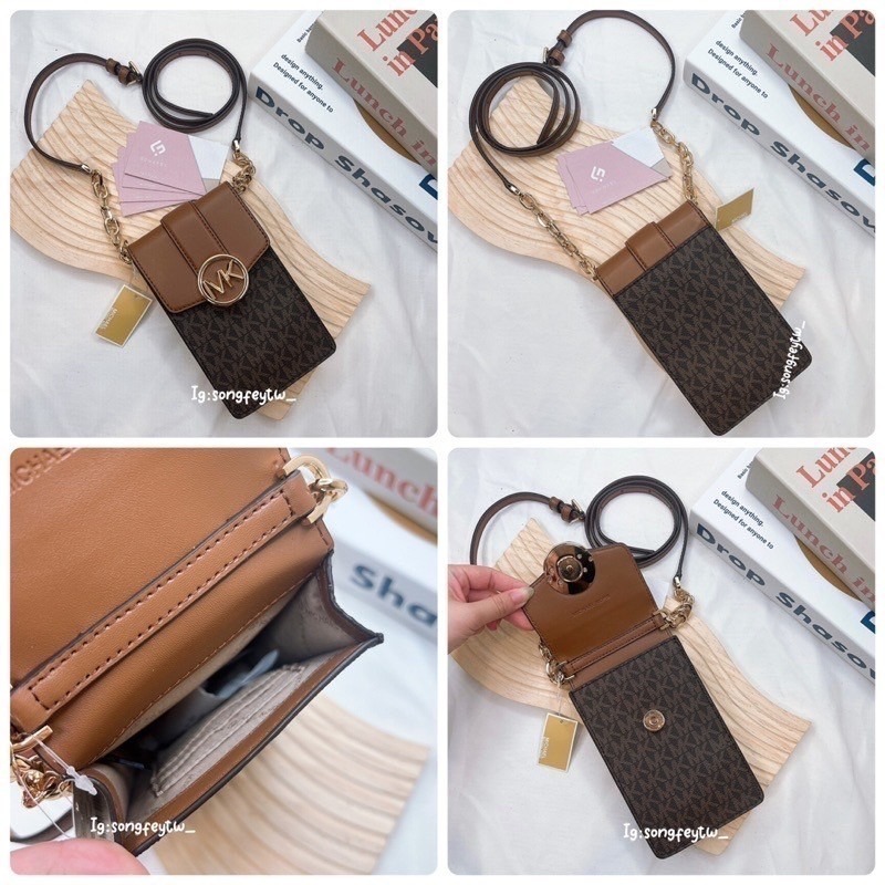 美國代購🇺🇸台灣現貨 MK 手機包 斜背包-細節圖8