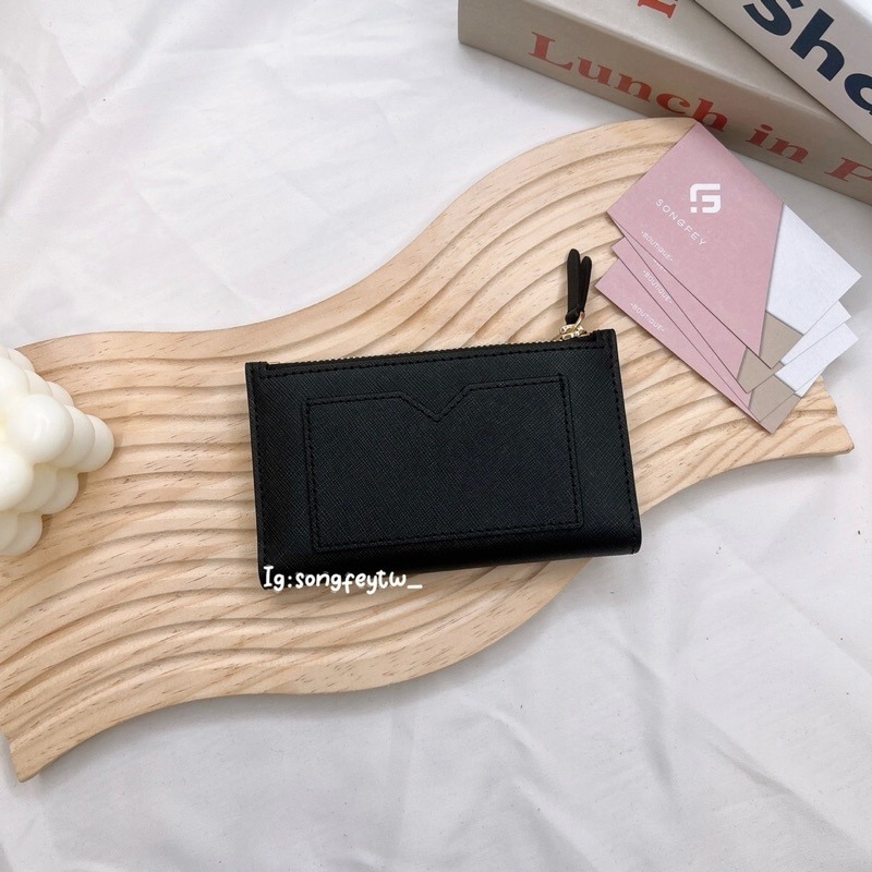 美國代購🇺🇸台灣現貨 MK 對開兩折卡片零錢包 名片夾-細節圖4