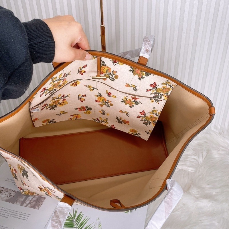 美國代購🇺🇸台灣現貨 Tory Burch｜TB 限定款 花花托特-細節圖2
